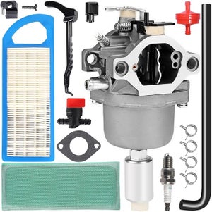 Kit De Mantenimiento Para Briggs & Stratton Classic Y Sprint – Filtro De Aire, Bujía, Resorte Regulador Y Bomba De Cebado