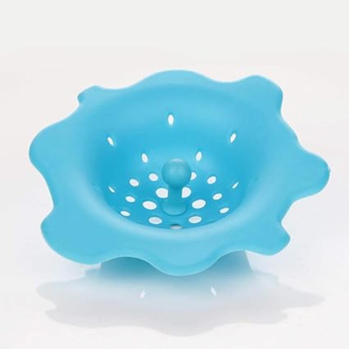 Filtro Paracapelli Per Scarico Doccia/Lavabo - Tappo In Gomma Con Ventosa, Antiodore E Anti-intasamento - Colore Casuale (Rosa, Blu, Bianco, Verde)