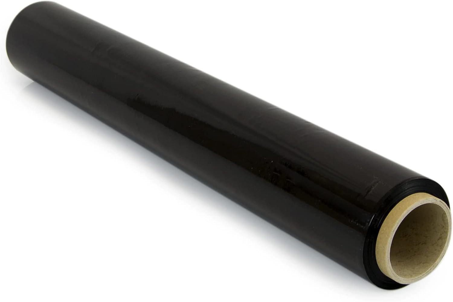 OFITURIA Film Negro Para Embalar 50 Cm Y Estirable Hasta 300 Mt De Longitud Rollo De Film Elastico Manual Para Embalaje Industrial 2 Rollos 93410287