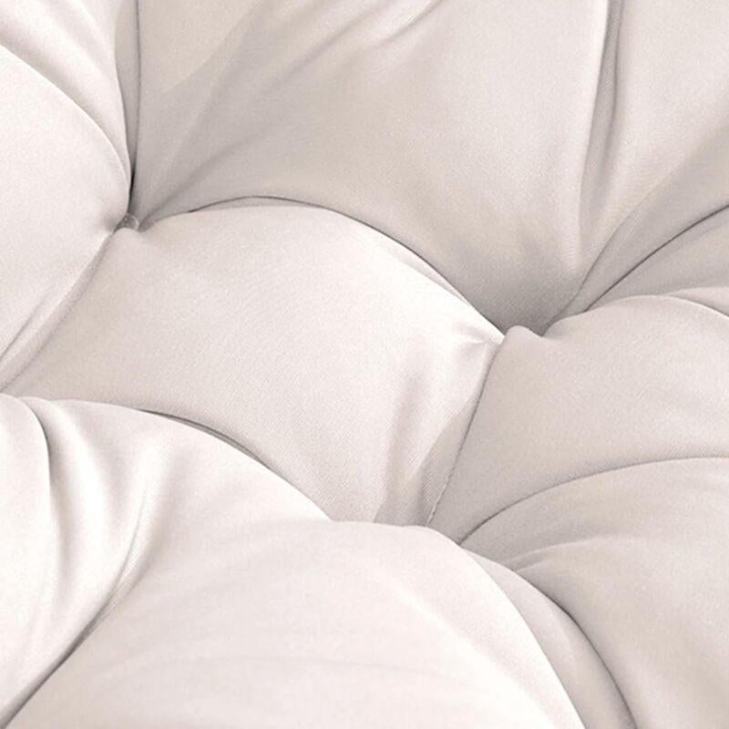Coussin rond coussin de chaise capitonné arrondi coussin de sol épais couleur unie confortable, Garden Cushion, Rattan Armchair Cushion - 4