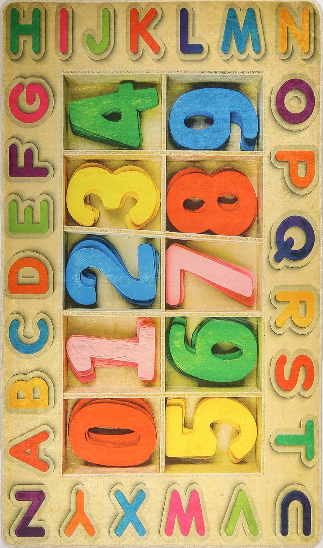 Tappeto ALPHA Numero - 120x160 | Leroy Merlin