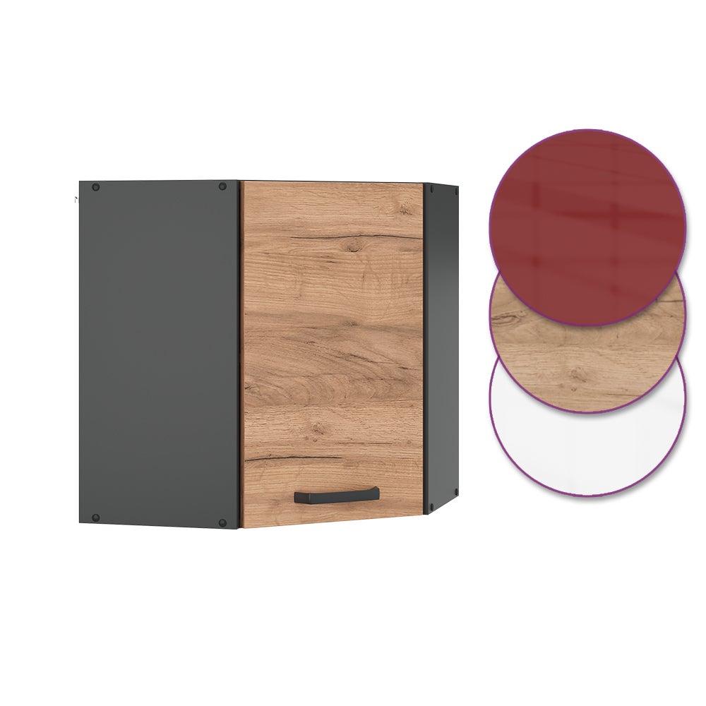 Vicco Elément haut de cuisine R-Line, Chêne de force doré, 57cm - 6