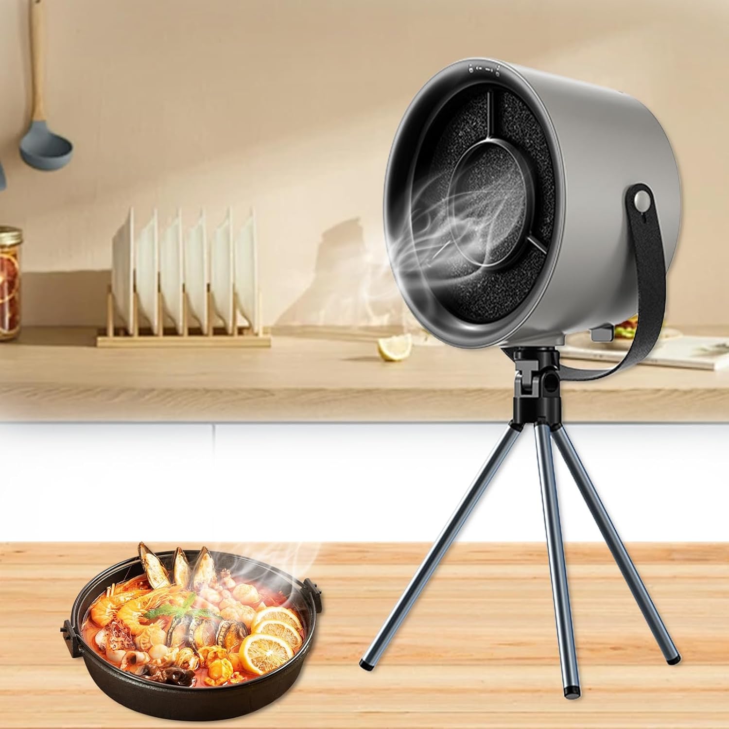 TMISHION Mini hotte aspirante Mini hotte de cuisine Hotte de cuisine de