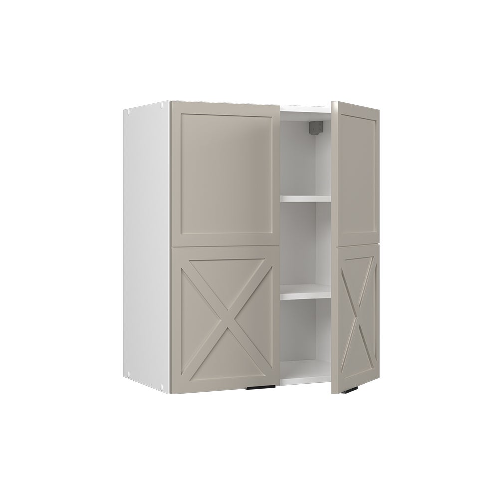 Vicco Elément haut de cuisine Fame-Line, GrisBeige, 60cm - 4