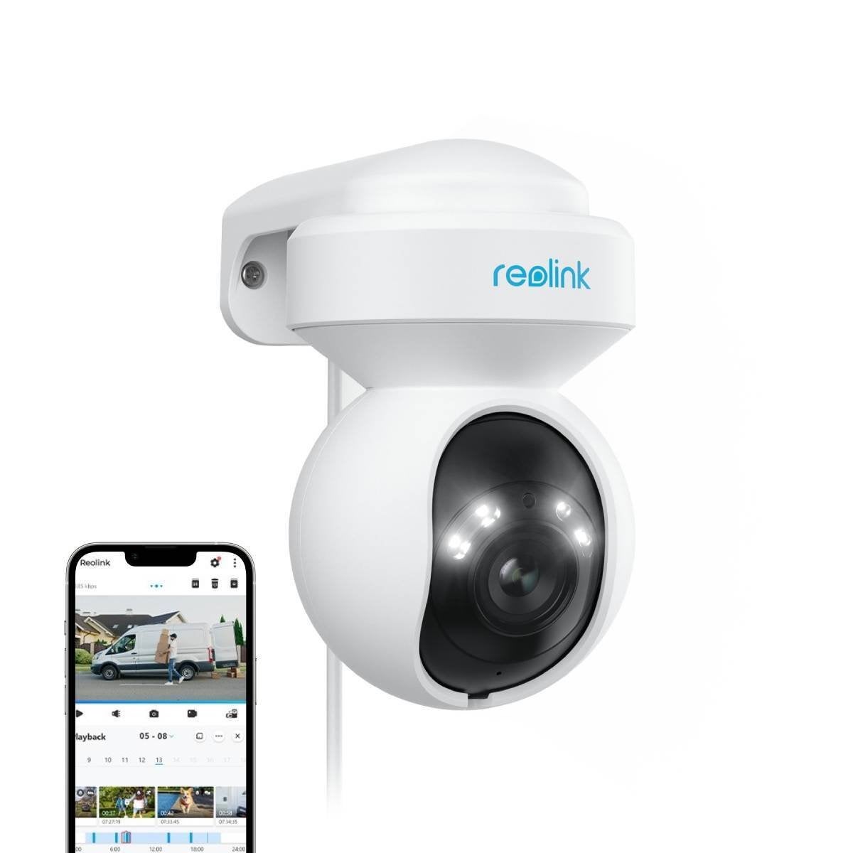 Caméra de surveillance 4K PoE filaire, Reolink | Leroy Merlin