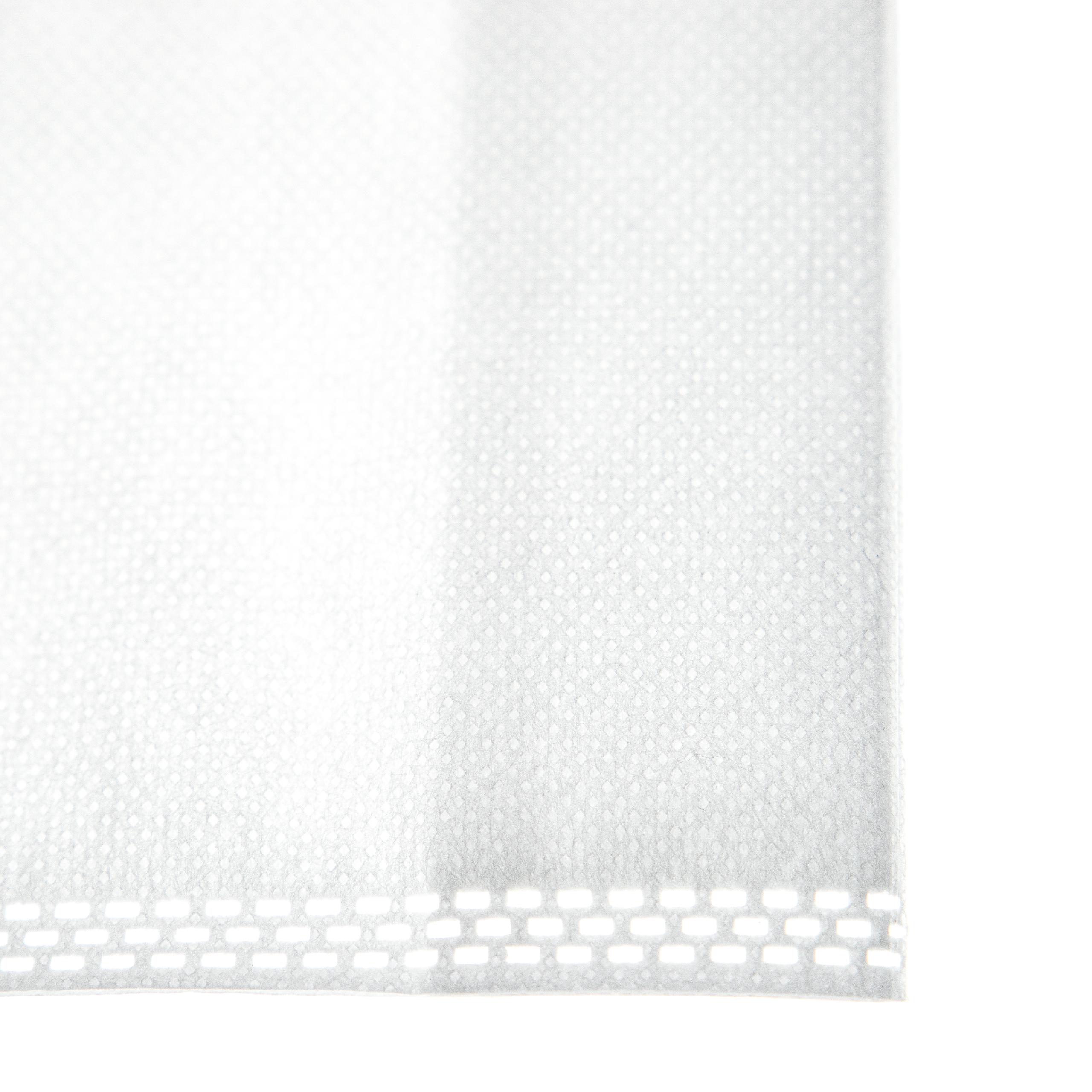 vhbw 10x Sacs compatible avec Wolf 1540 aspirateur - microfibres non tissées, small, 23,9cm x 15cm, blanc - 4