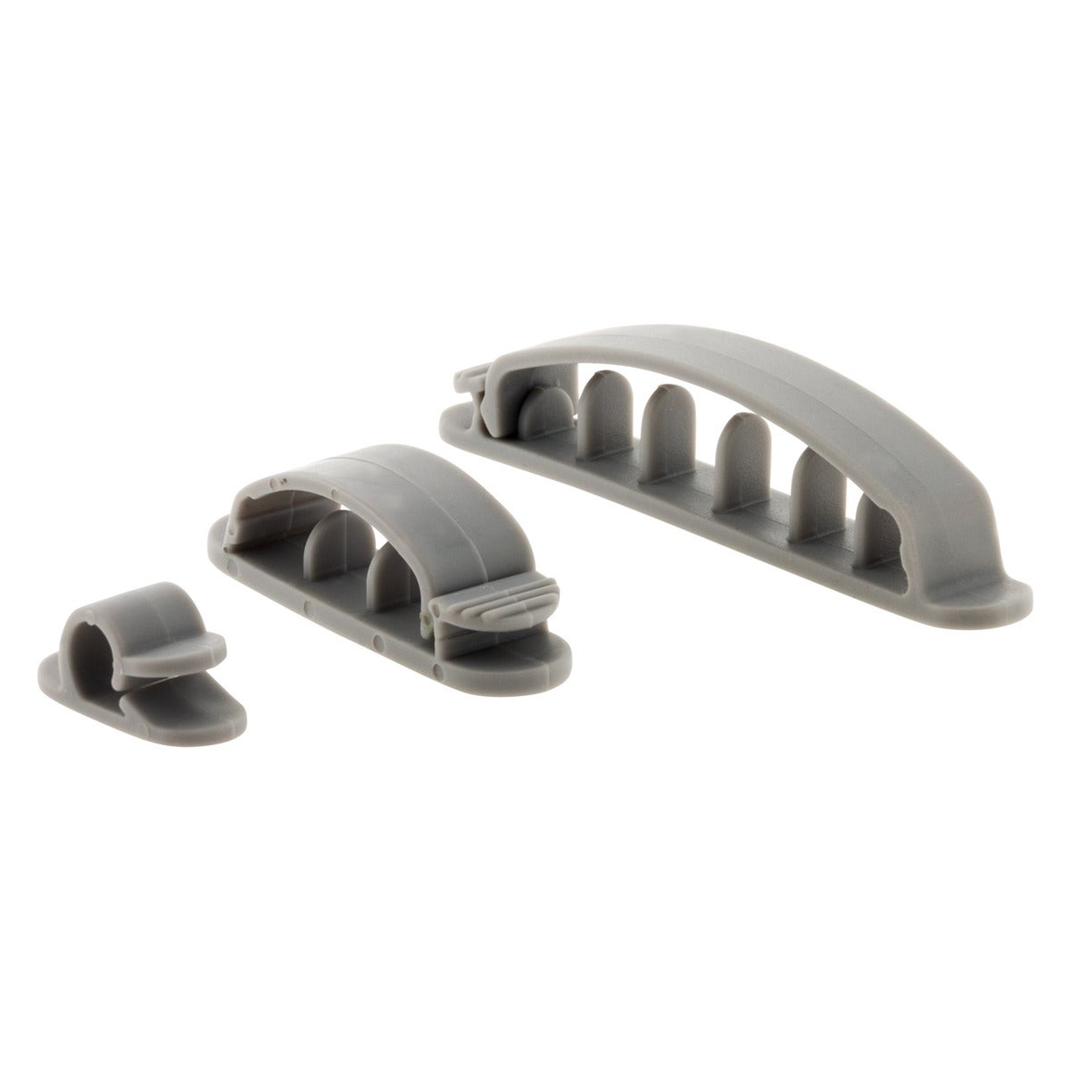 Lot de 10 fixes et range cordon ou câble (autocollants) - Zenitech - 3