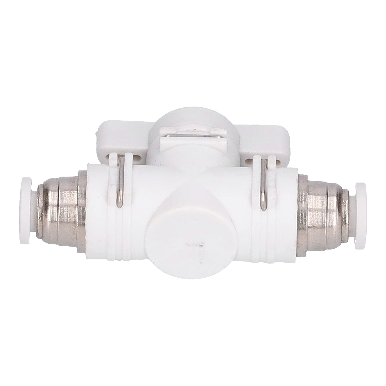 Raccord de vanne de régulation Connecteur pneumatique Adaptateur de raccord rapide pour conduite d'air 6 mm - 3