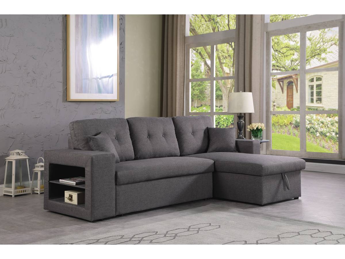 Canapé d'angle convertible/réversible 