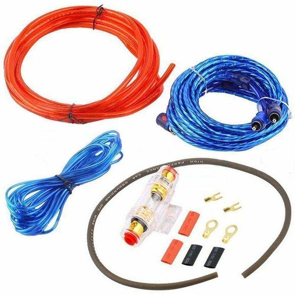 Cablaggio per amplificatore per auto con filo RCA FUSE Cablaggio 1500 Cablaggio per amplificatore per auto con filo RCA FUSE Cablaggio 1500