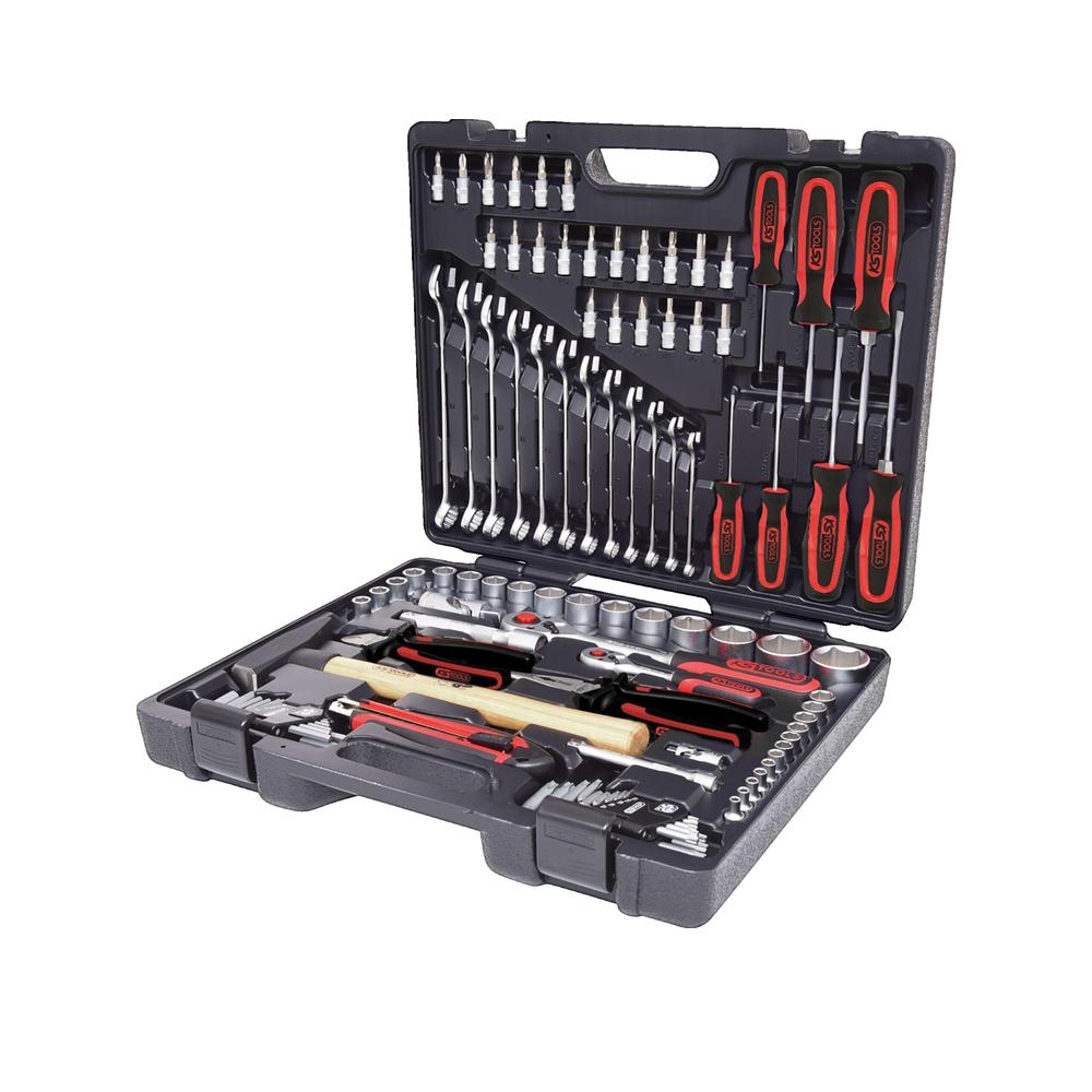 Zestaw narzędzi uniwersalnych KS Tools 97 elementów stal chromowo-wanadowa