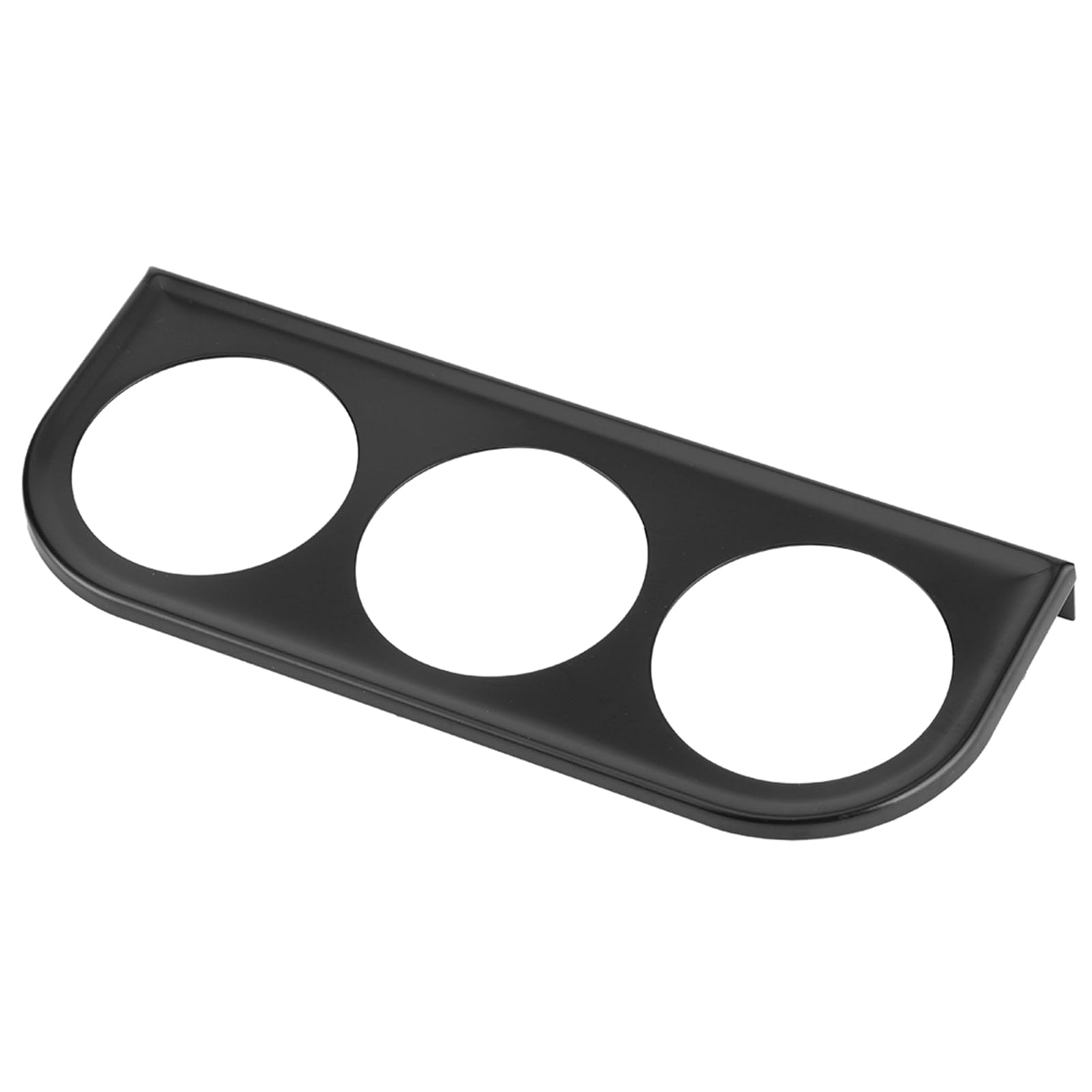 Support Universel Triple Pour Compteurs 52mm - Pour A-Pilier Voiture - Style Course - Noir