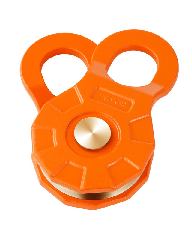 Bloc d'arrachage 30 T,VEVOR Poulie de Mouflage,Corde 10-14 mm,Accessoire de Récupération Tout-Terrain,Remorquage,Camion,Tracteur,VTT,UTV