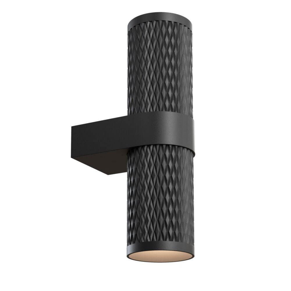 Kinkiet ścienny Focus Design czarny 2xGU10x7W wym: 21,7 x 6,5 x 10,6 cm aluminium IP20 Maytoni