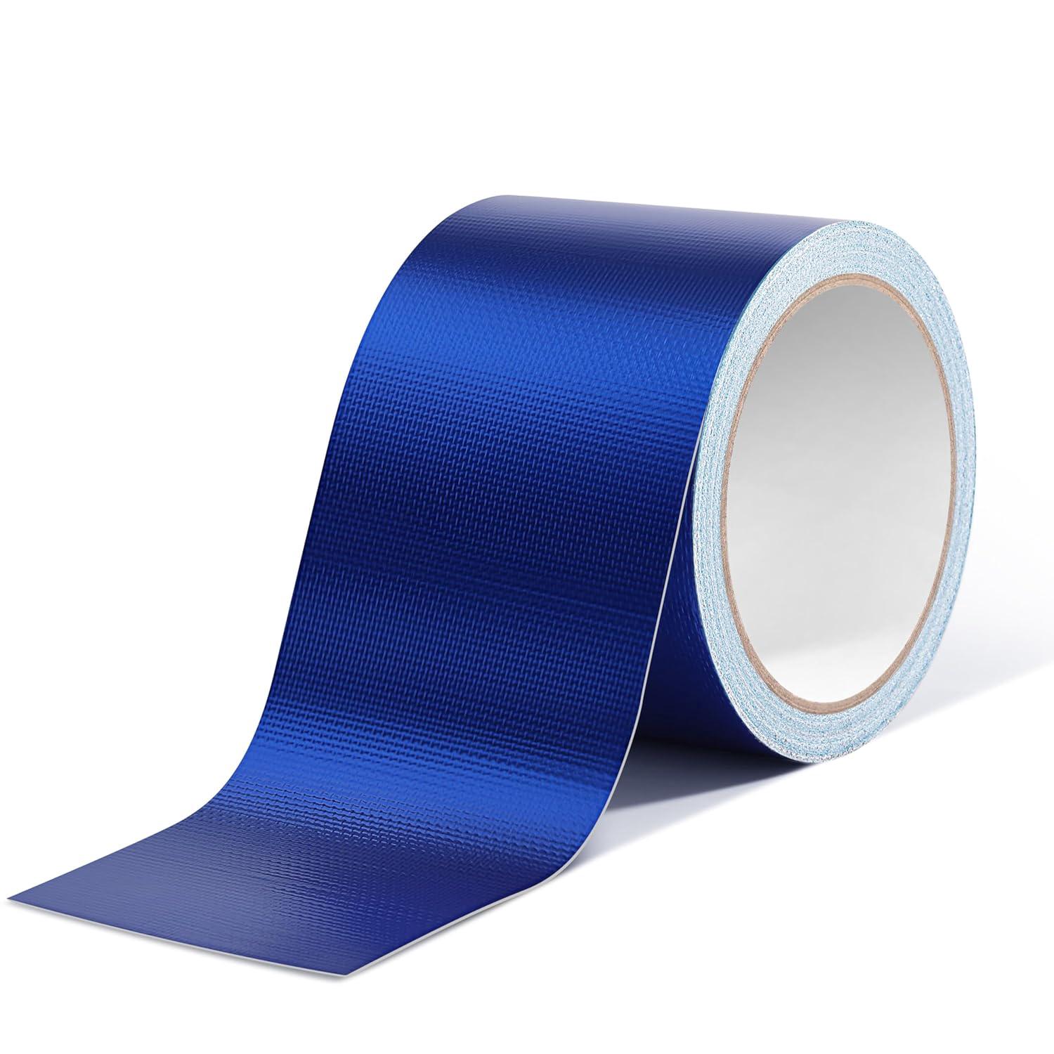 Nastro di riparazione per tendalini per camper, kit di riparazione per tende, kit di riparazione per tende da 7,6 cm x 7,9 m, nastro adesivo - 5