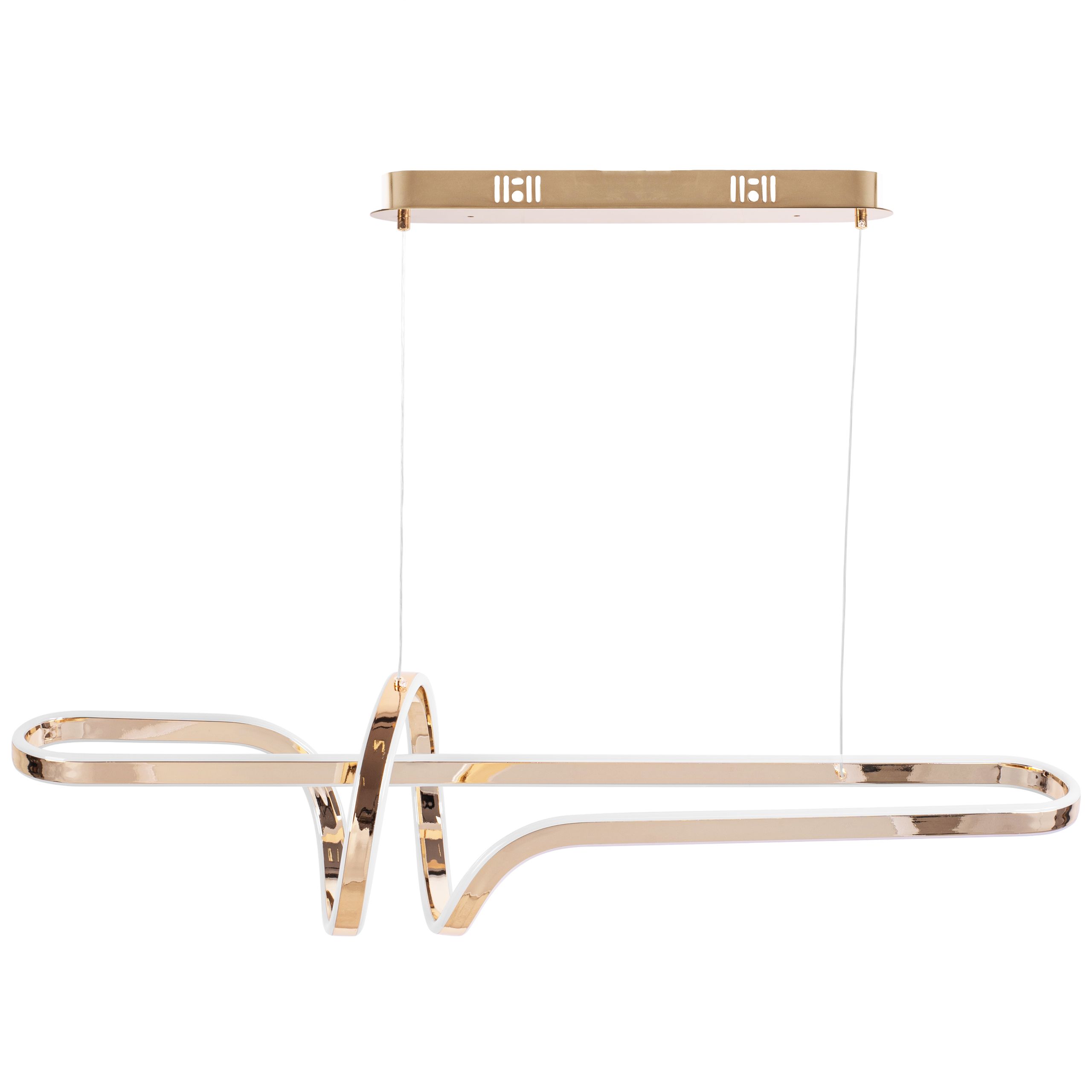 Lampa Sufitowa Wisząca Led Toolight Led G039-Cp Złoty
