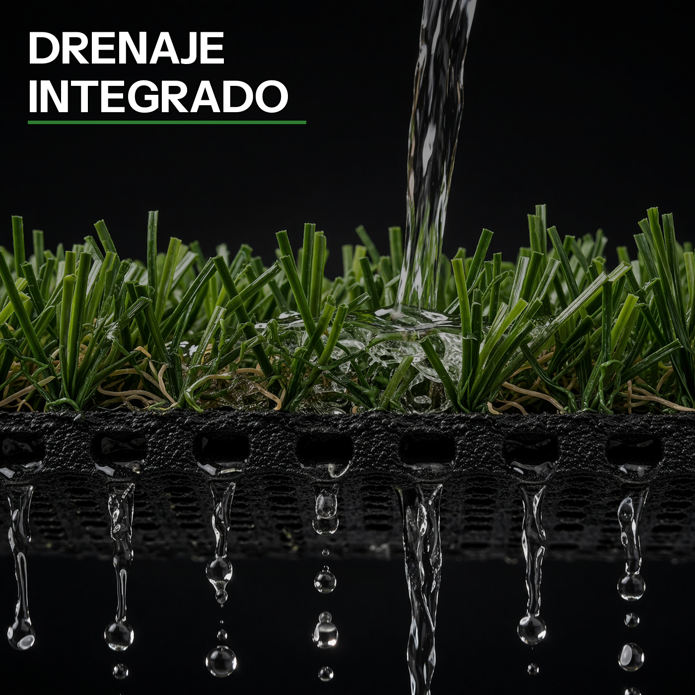 Rolo de grama artificial Nix Garden 5 mm tamanho 1x5 m (5 m²) - 3