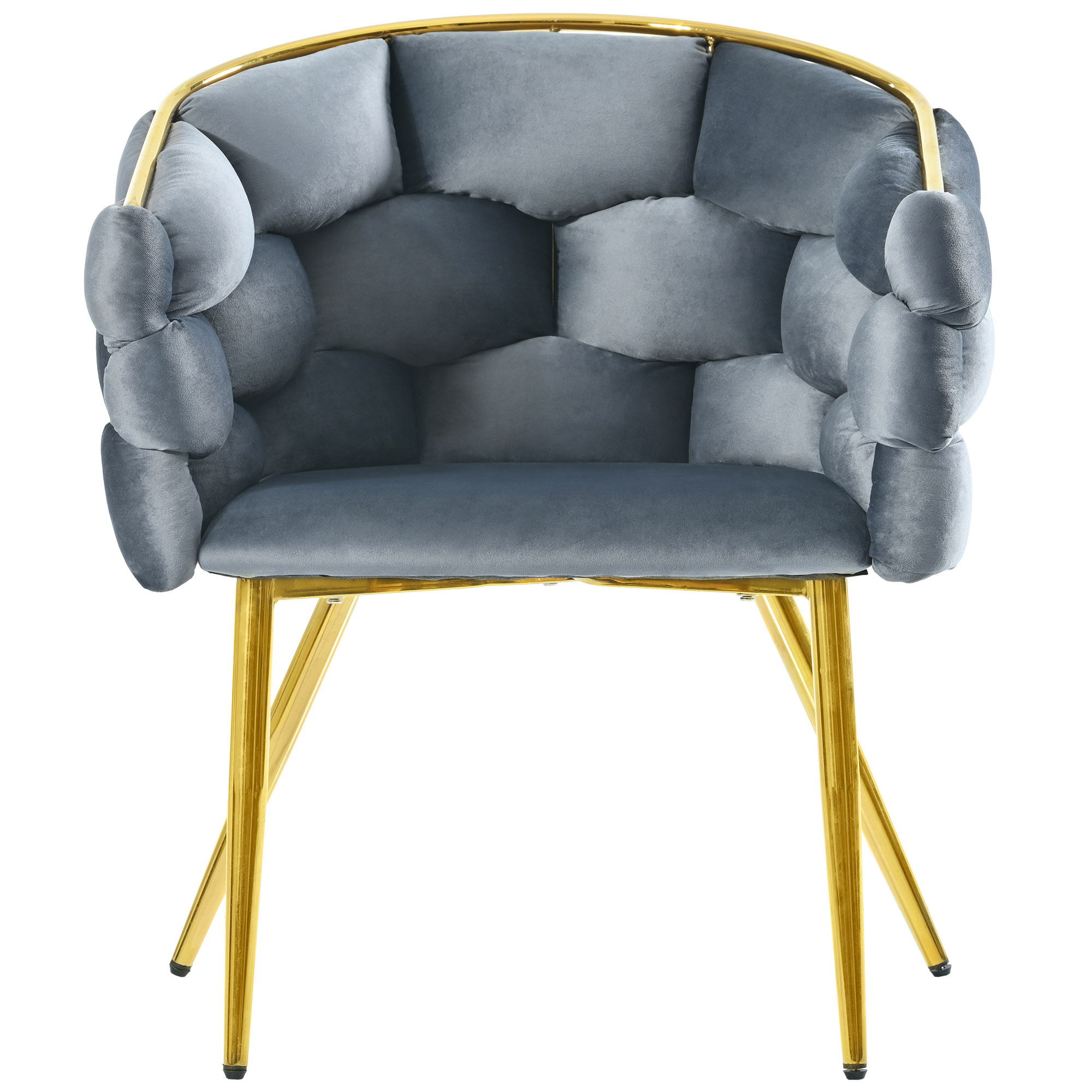 sedia di lusso in velluto (1 set di sedie da salotto e sedia