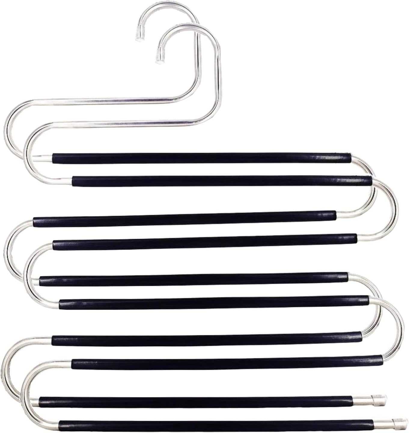 5x Cintres Multiples, Peu Encombrant, 4 Pour Chemises Avec