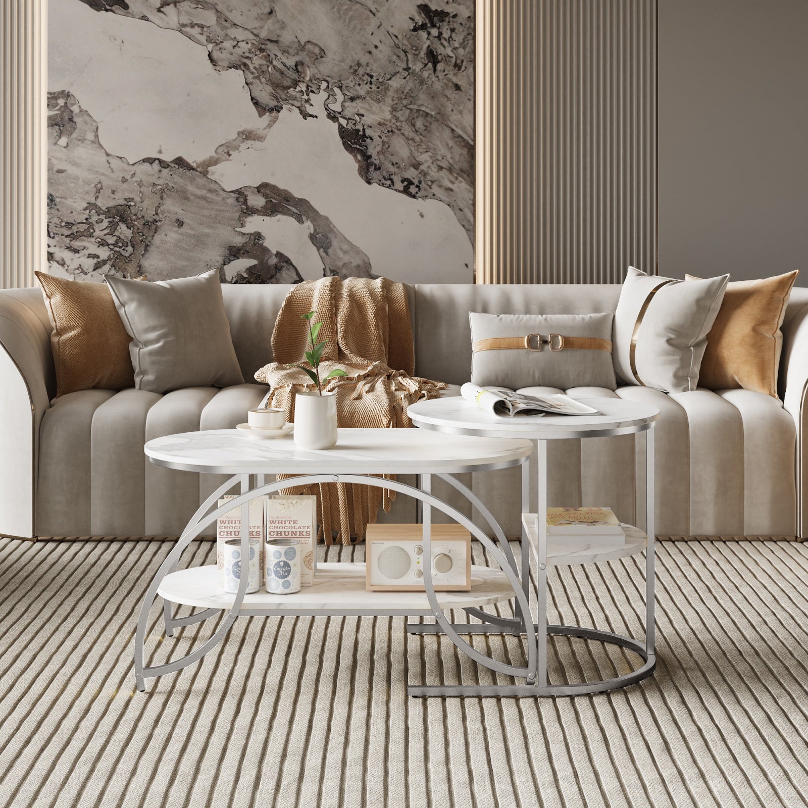 Gris / argent