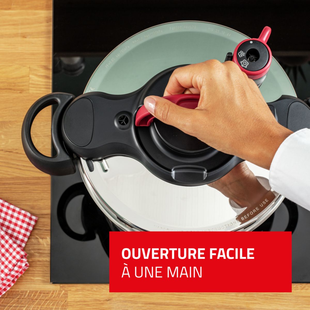 Cocotte-minute SEB Clipso 6 Litres – Autocuiseur Tout Feux – Occasion