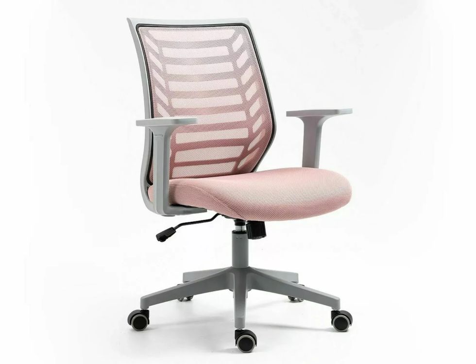 Fotel biurowy Q-320 różowy