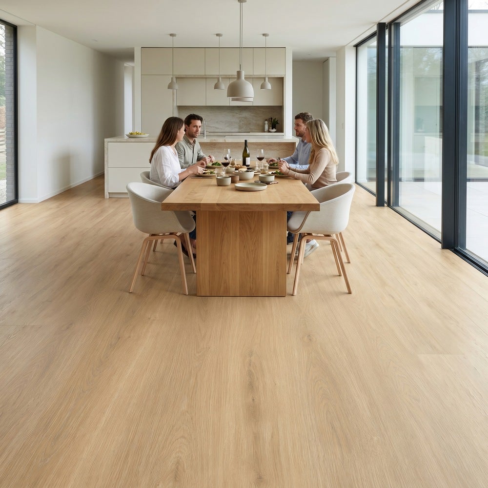 Arquiservi® - Piso Vinílico SPC XL Carvalho Imperial [2,23 m²] - 5,7 mm - Textura Premium | Quente e silencioso | Alta estabilidade - 3