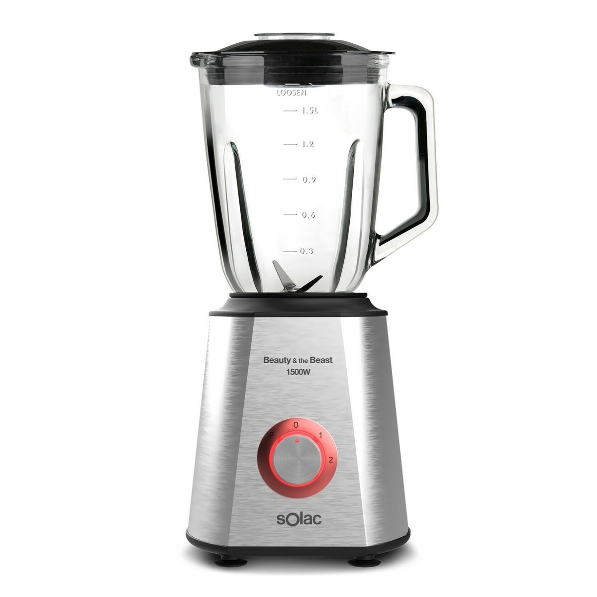 Solac Rojo Batidora De Vaso Bv5728 1,5L - Imagen 2