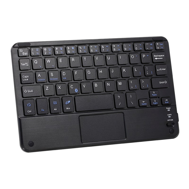 Teclado Bluetooth mini de 59 teclas y panel táctil, compatible Android ...