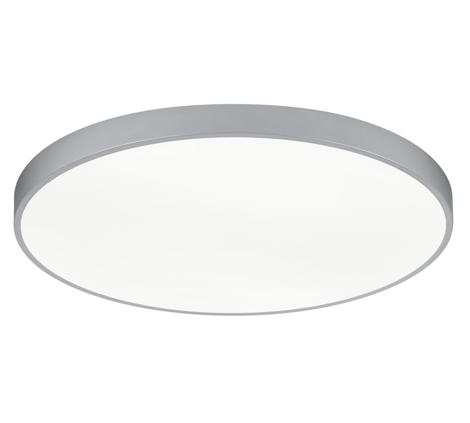 Plafon Waco okrągły srebrno-biały LED 51W 2700K-6000K 6200 lm wym: 6,5 x 75 cm IP20 metal Trio