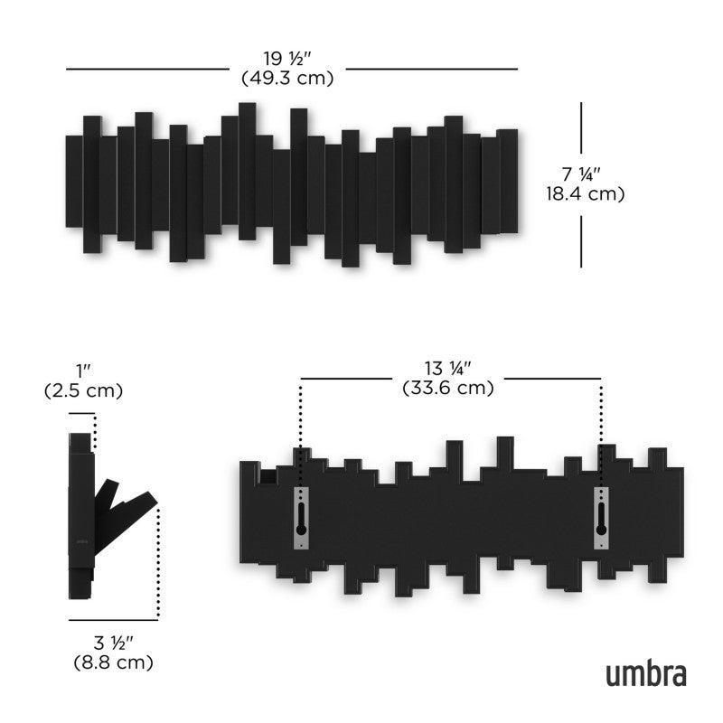 Appendiabiti a barra - UMBRA - UMBRA - 5