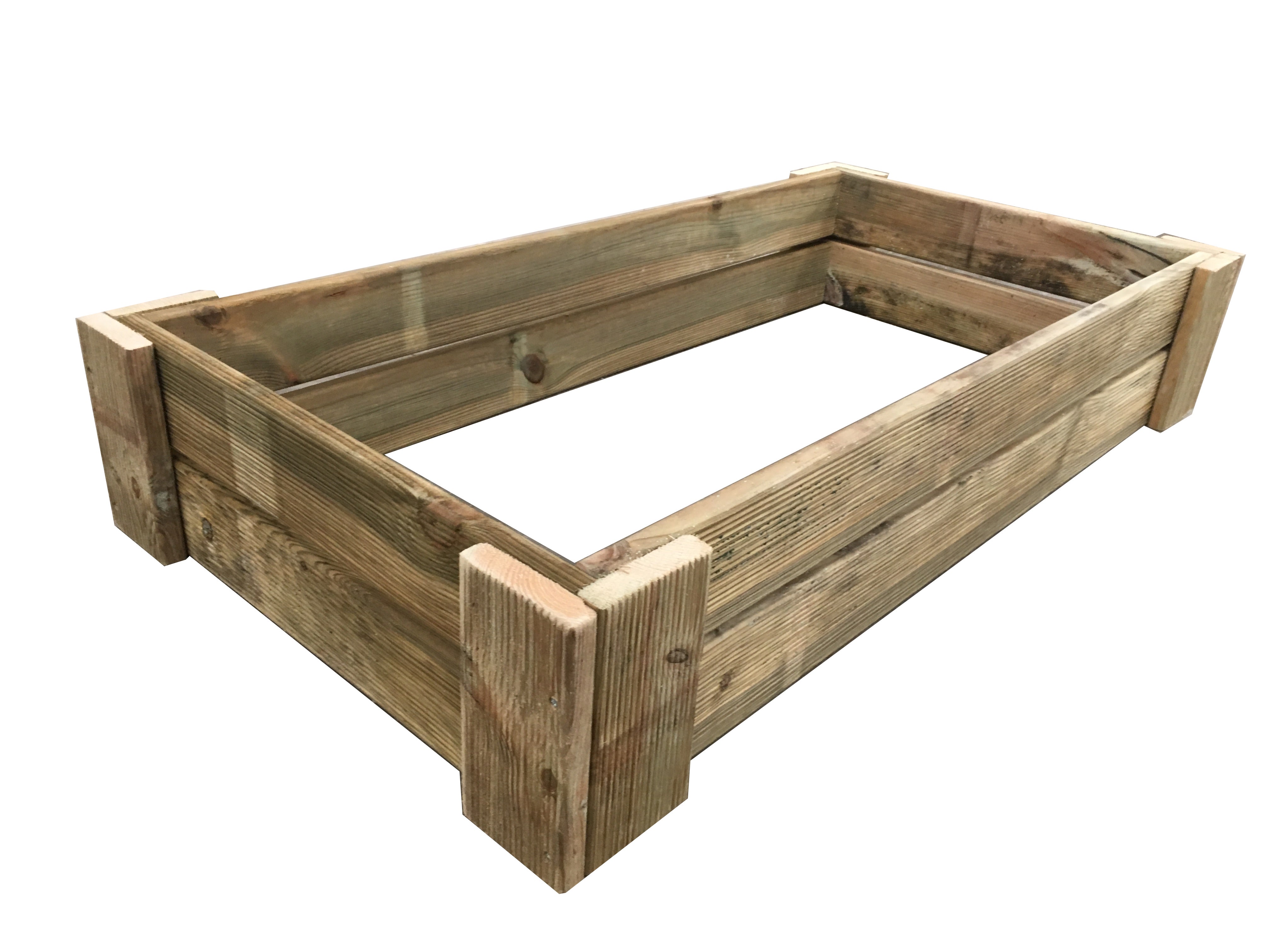 Coffre de Culture KAIRA. Hauteur de 20 cm. Sans Base. VidaHuerto 120x80x20 cm - 4