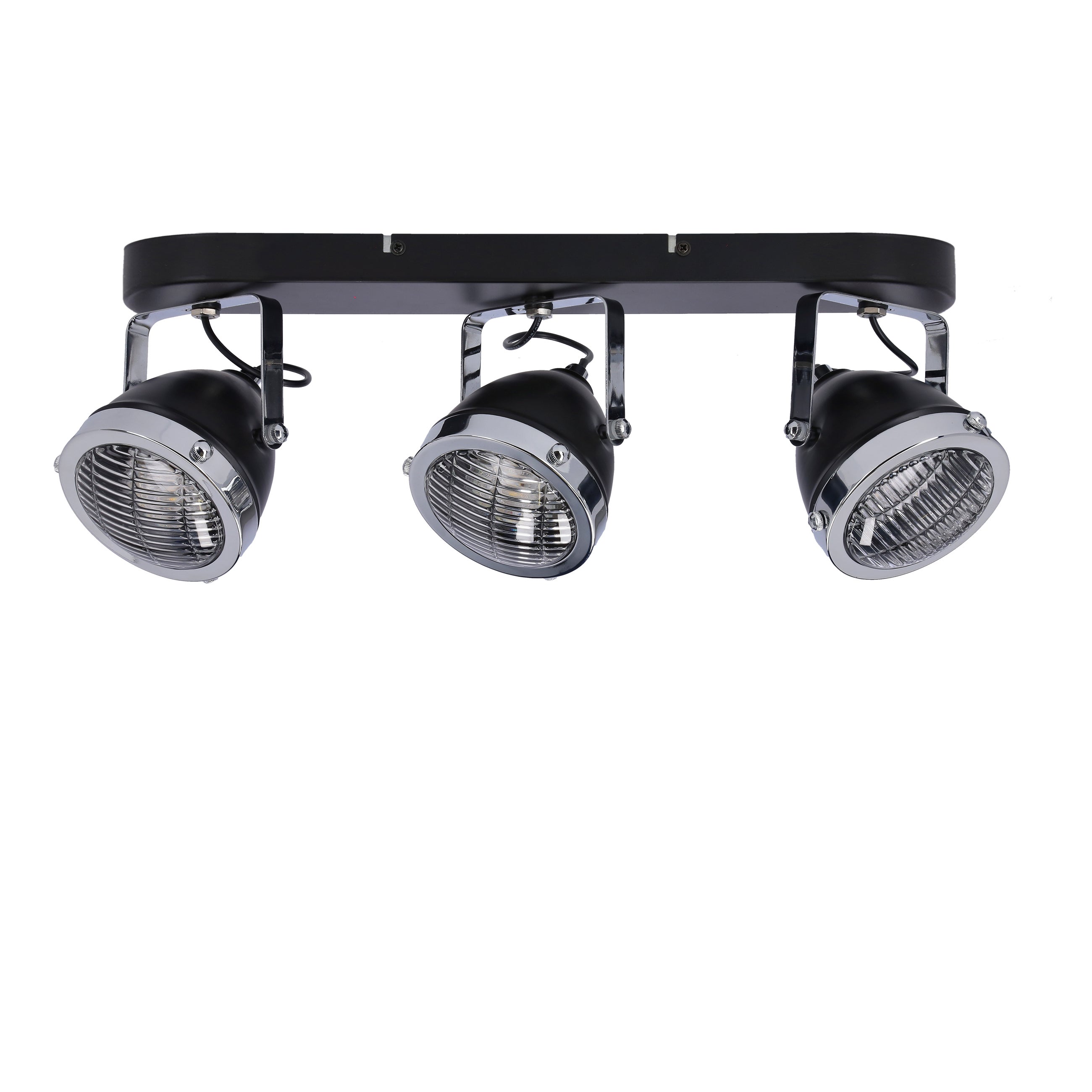 Lampa sufitowa reflektorki Crazy czarna 3xGU10x15W metal wym:17x41x11cm IP20 Candellux