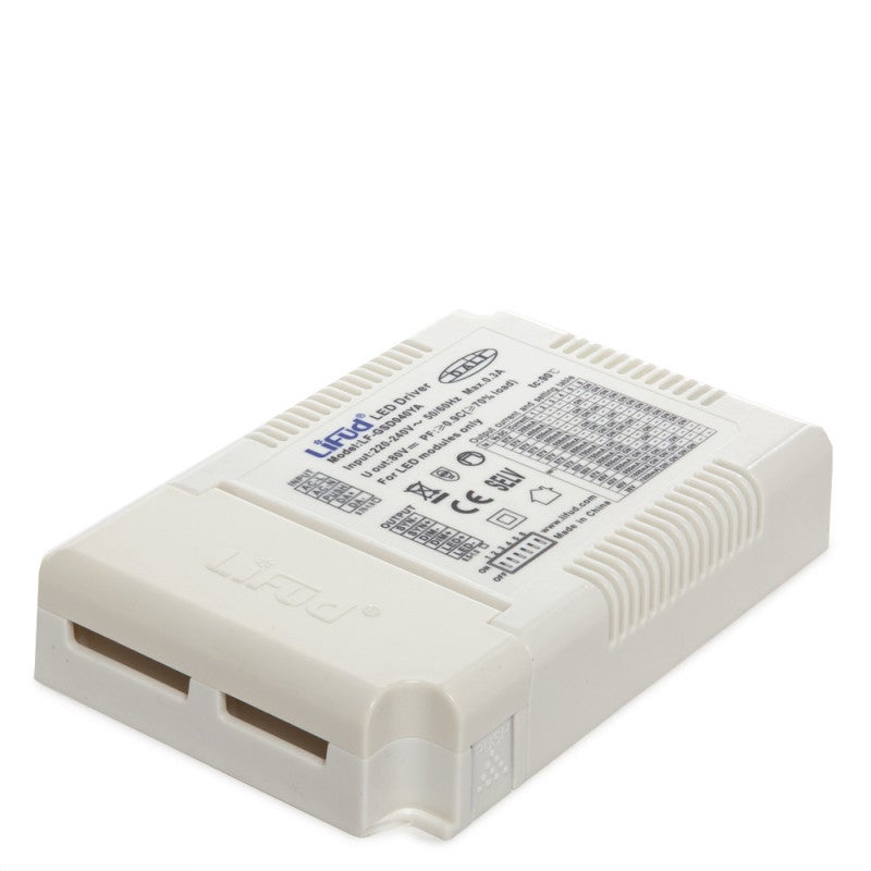 Driver LIFUD 40W AC220240V 5 en 1 DIM (Dali/Push/010V/PWM/RX) Flicker