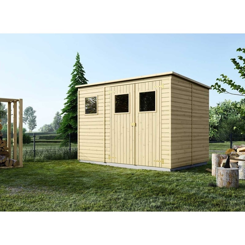 Domek ogrodowy ALTANKA 4,86 m2 - 2,70x1,80 m, drewniany, DOM421, 1szt.