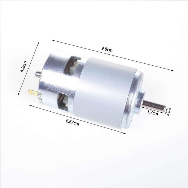 Motore Tonzack 12-24V DC doppio cuscinetto a sfere 22000 rpm o più, (i5R Motore Tonzack 12-24V DC doppio cuscinetto a sfere 22000 rpm o più, (i5R