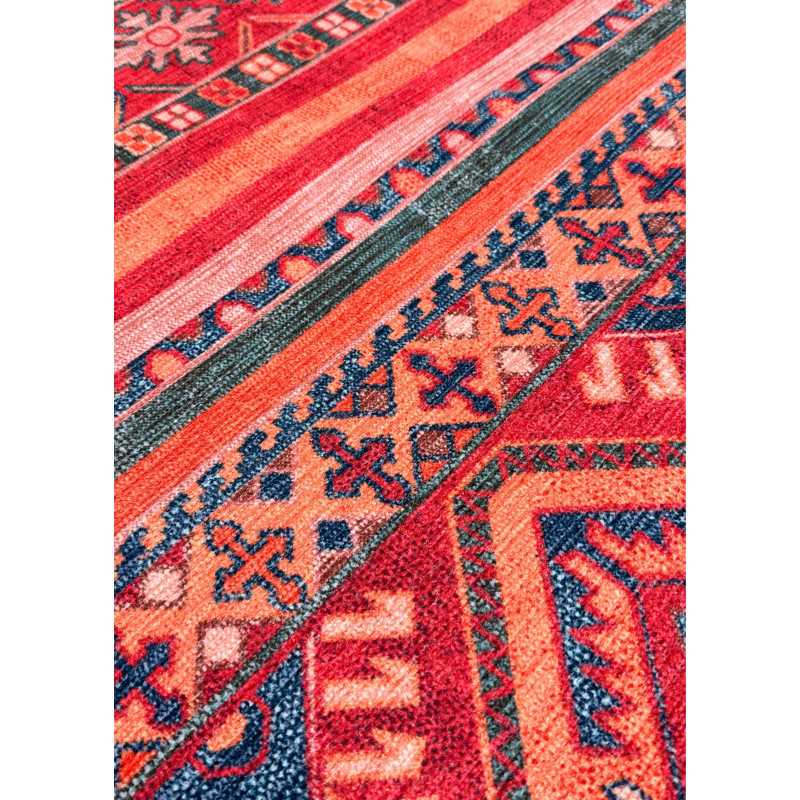 Tapis berbère lavable en machine - KILIM 03 Multicolore - 200x290 cm - 3