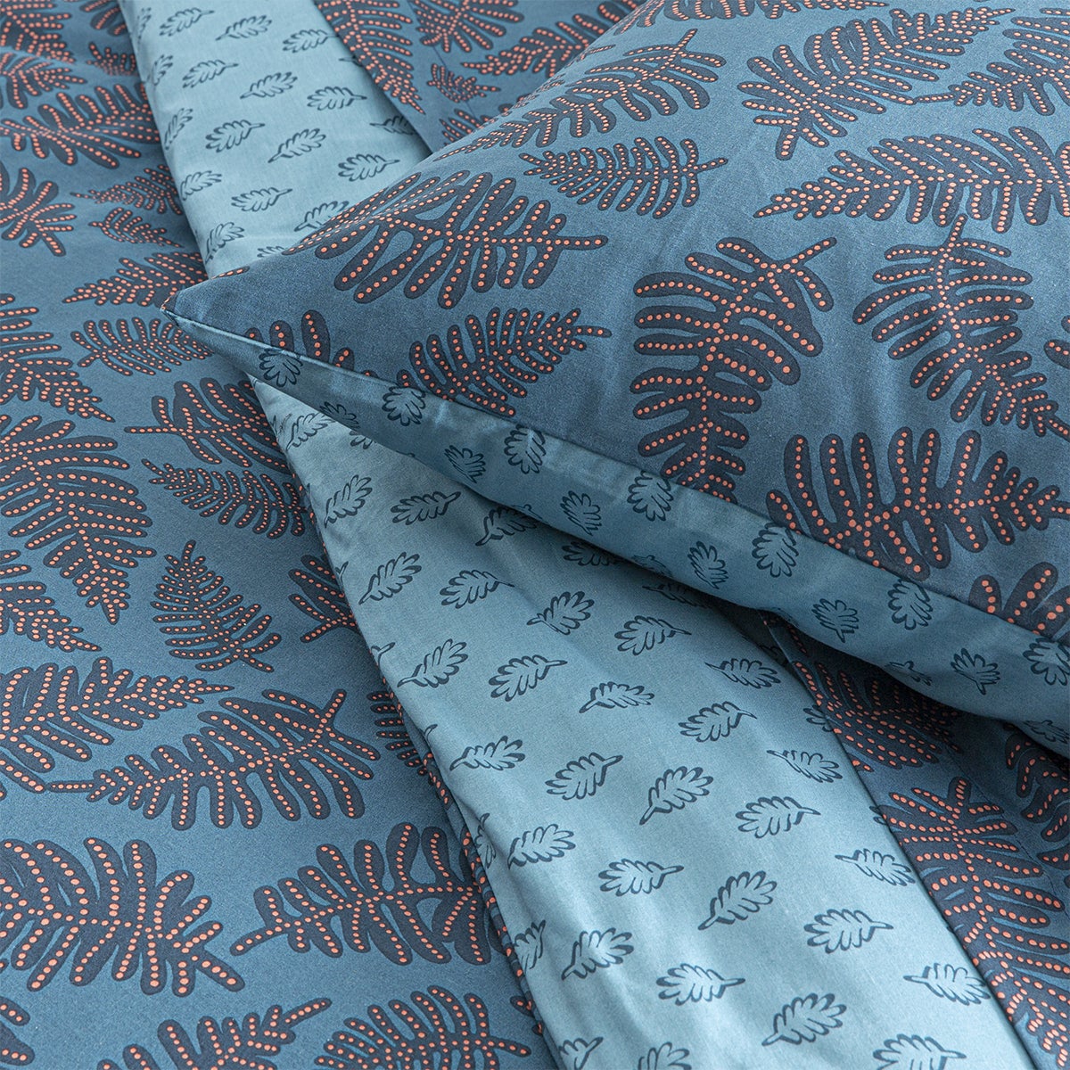 Housse De Couette En Bambou Imprimé Camille - 200x200 Cm - Douce, Certifiée Oeko-Tex - Fabriquée En France - 12