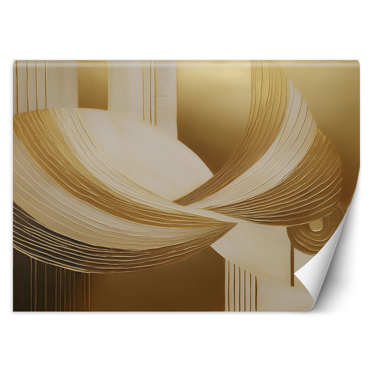 Fototapeta, Abstrakcja Złoto 3D 250x175