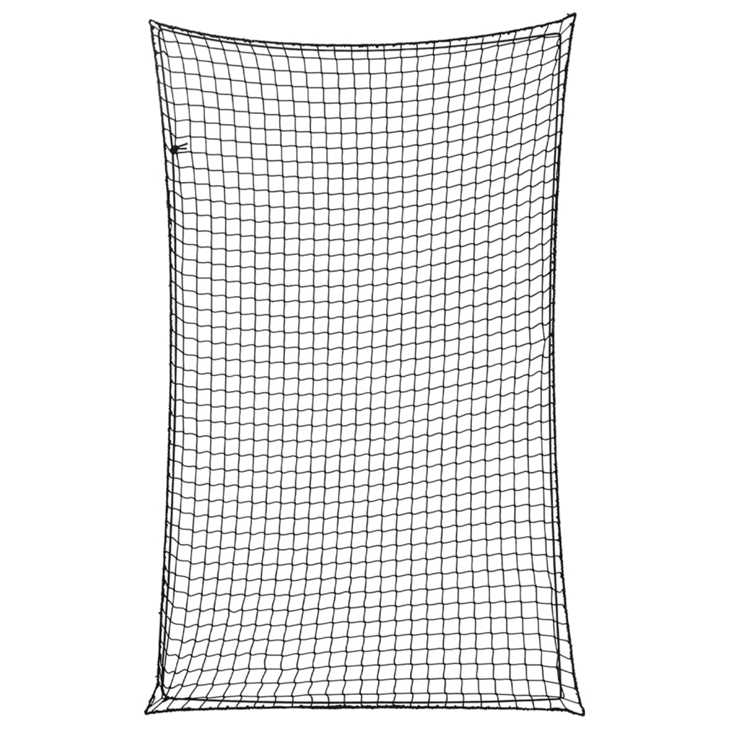 Filet pour remorque avec corde élastique noir 4x2,5 m PP vidaXL | Leroy ...