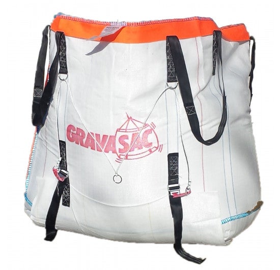 GRAVASAC - Bigbag réutilisable ECO, 850 L