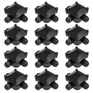 Giunto Elettrico Impermeabile, CTRICALVER 5 Pacchi Connettori Elettrici IP66, 3 Poli Scatola Connettori Impermeabile Per Diametro Del Cavo 6-12mm, Connettore Stagno - Foto 10