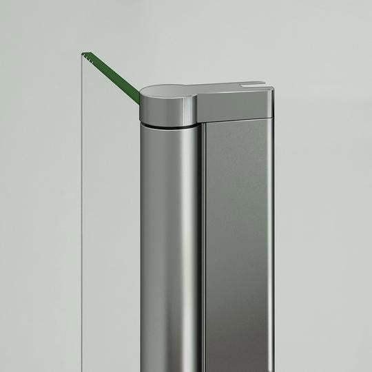 Paroi De Douche Volet Pivotant Seul Pour Paroi De Douche À L’italienne 40x200cm En 8mm Verre Anticalcaire - 4