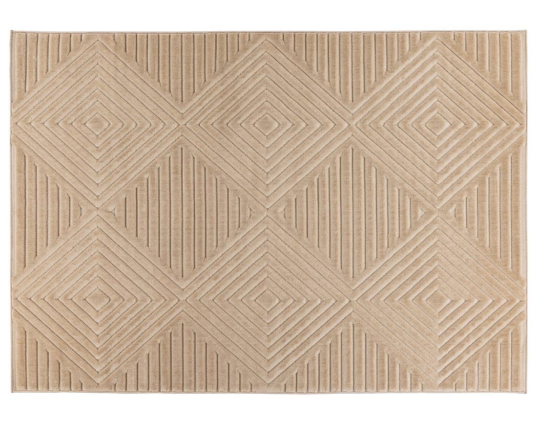 Rio - tapis rectangulaire motif géométrique - intérieur et extérieur ...