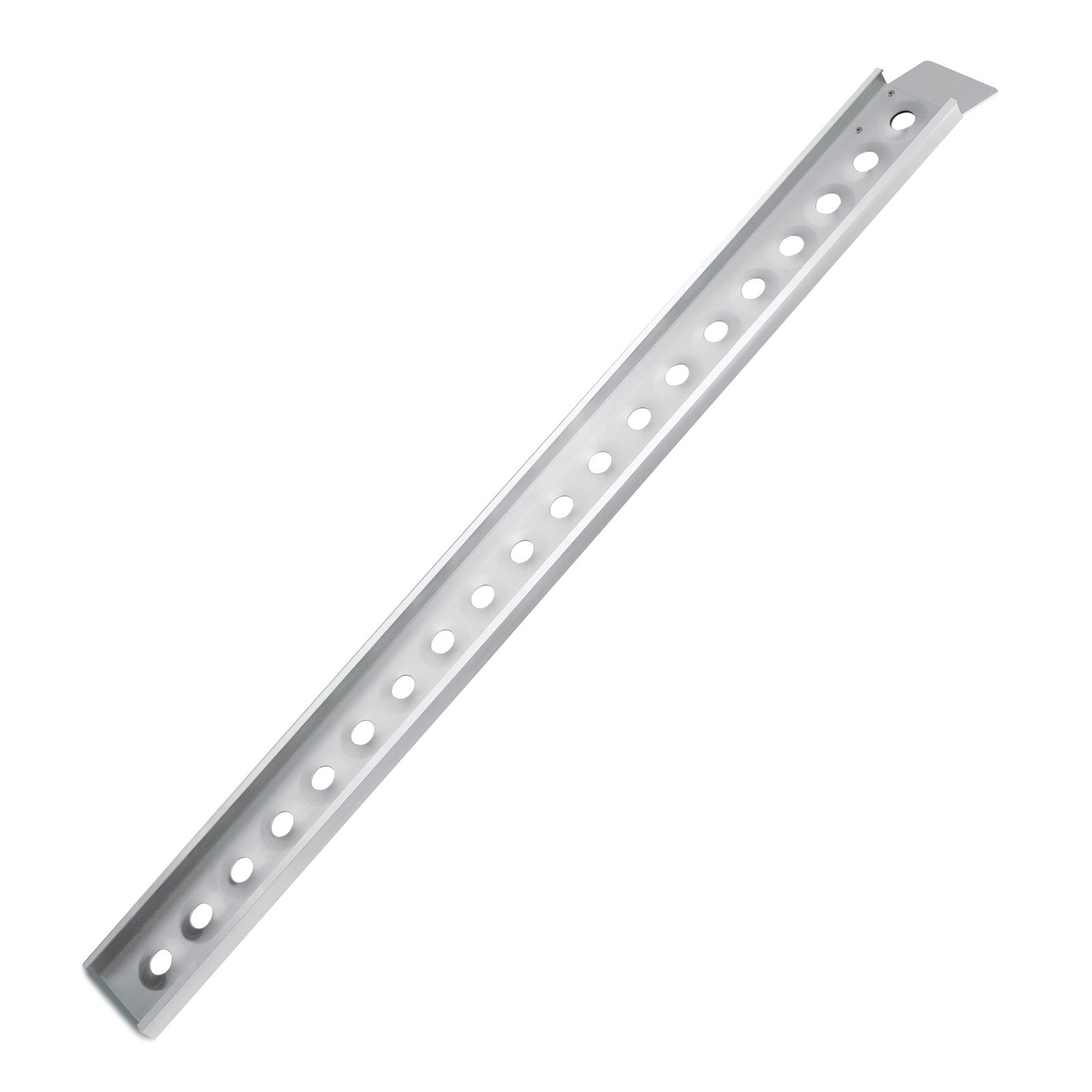Aluminium zwarte oprijplaat opklapbaar - 225 cm online kopen - Gratis