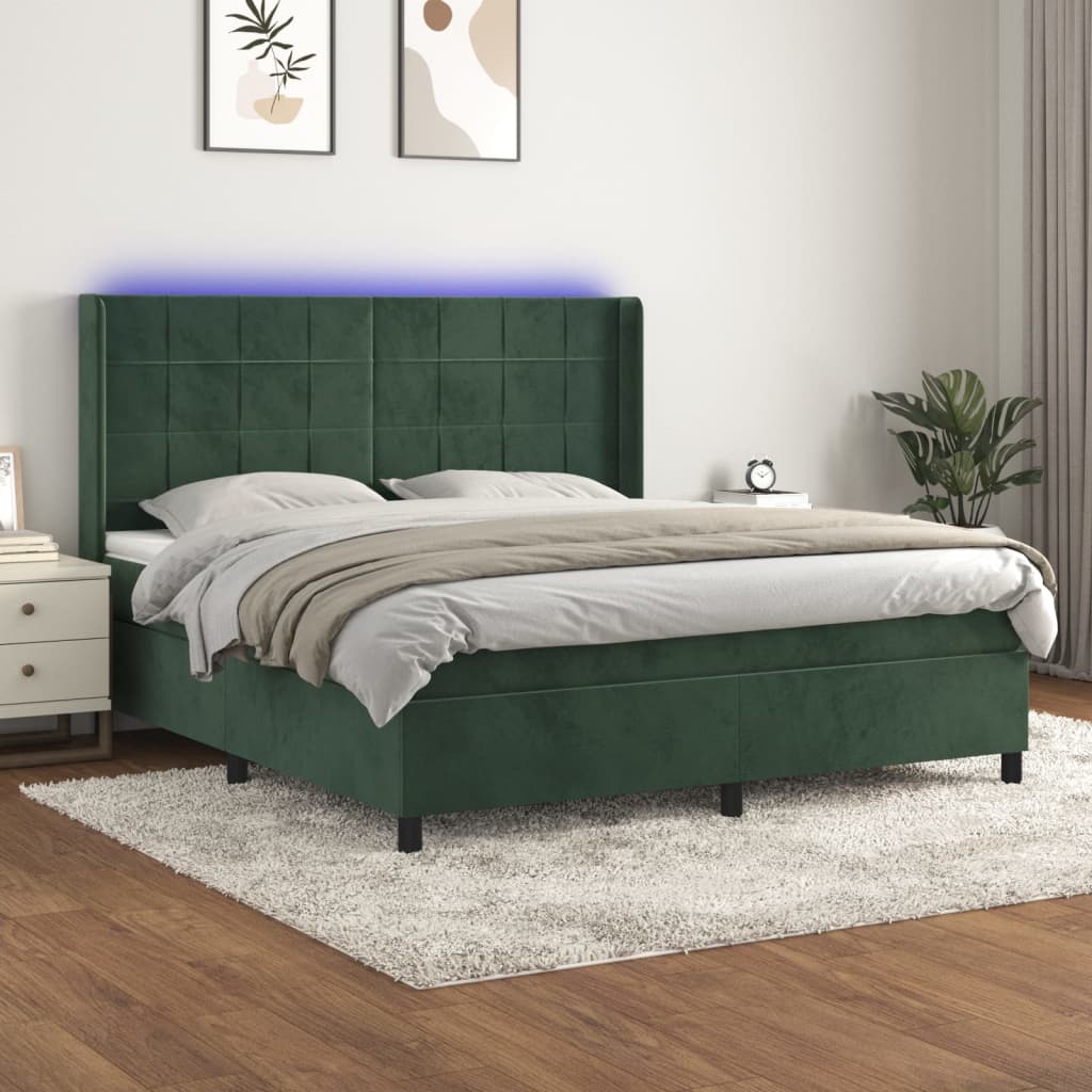 Sommier à Lattes De Lit Et Matelas Vert Foncé 200x200cm Velours Sommier A Lattes De Lit Sommiers A Lattes De Lit Lit Meuble De Chambre A Coucher 86637796