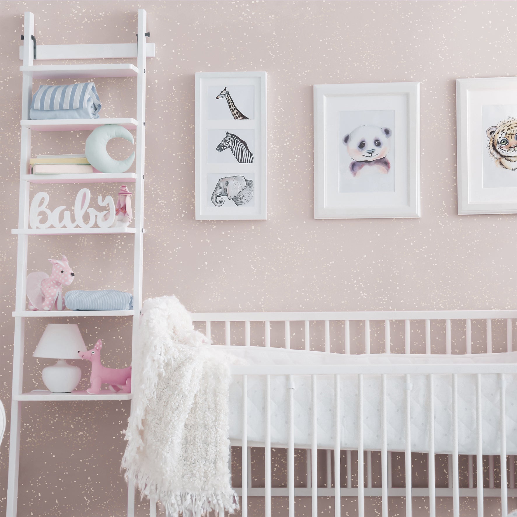 Peinture pailletée Rhinocéros Sable Jungle Paillettes Richard 2 L - 4