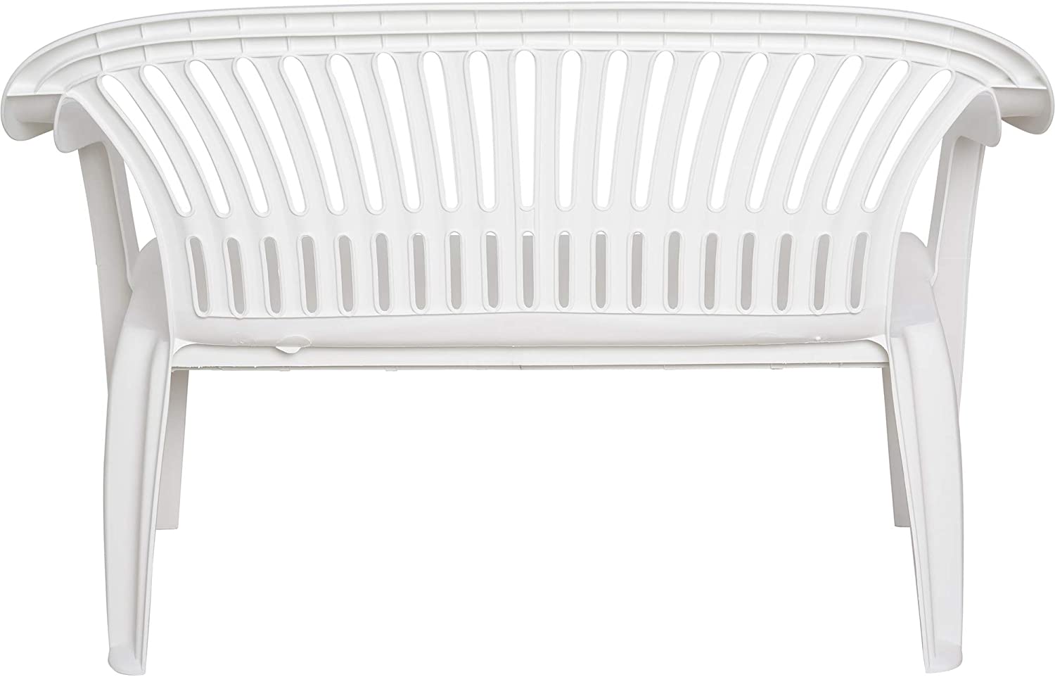 Banc Progarden White Diva en résine - 5