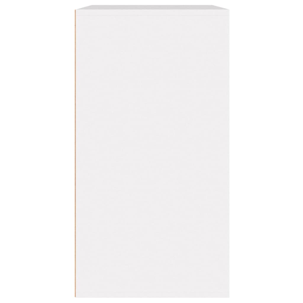 Armário de maquiagem em compensado branco 80x40x75 cm - COMFORTXL - 7