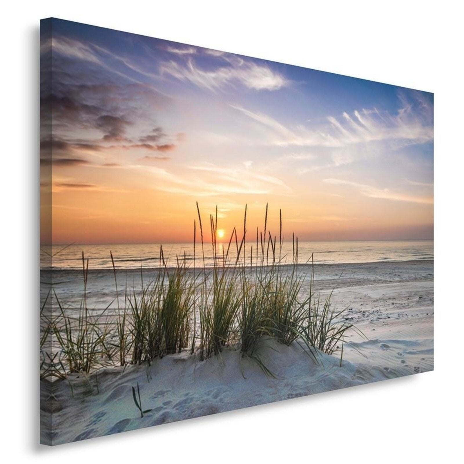 Tableau herbe sur la plage - 40 x 60 cm - 2